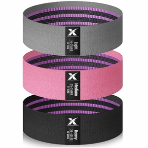Bande de Résistance pour Hanches et Fessiers, en Tissu Antidérapant Durable, Multi-Résistance pour Exercices de Squats et Entraînement Physique - Product Image 6