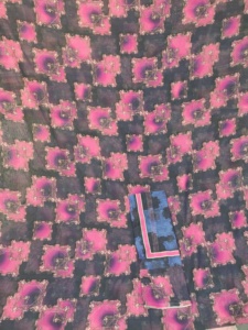Vestido Tradicional Somalí de Primera Calidad para Niñas, Diseño Floral en Espiral con Estampado Digital Jacquard, para Fiestas - Product Image 5