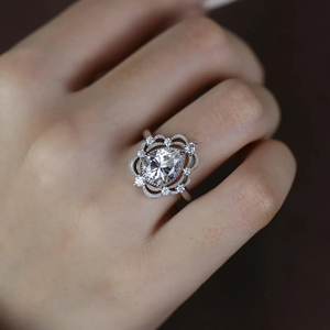High Quality 3.15Carat Lab-Grown Pear Cut Diamond Classic Engagement Wedding <b>Ring</b> 14K Yellow Gold Prong Setting Direct Factor - Product Image 3