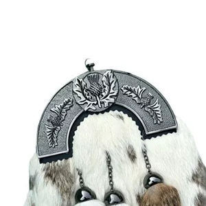 Nouveau Sporran écossais 2026 pour homme, en fourrure de lapin, à 3 pompons, personnalisable, durable, léger, prix de gros - Product Image 5