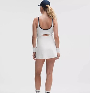 Robe de tennis pour femmes avec mini-jupe, uniformes de tennis pour filles, tenues de badminton et de tennis - Product Image 3