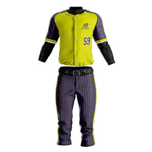 Uniforme de Béisbol de Alta Calidad, Personalizable, Transpirable, Jersey de Equipo, Ropa Deportiva - Product Image 1