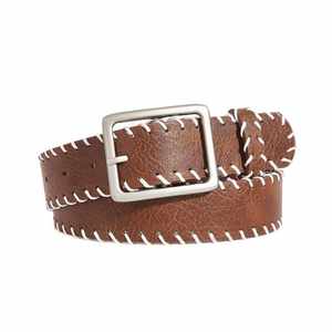 Ceinture en cuir PIHA Sports - Boucle à anneau en D forgé, coutures robustes, trous de rétention, pour la gym, le sport, unisexe, adultes, prête à l'emploi - Product Image 4