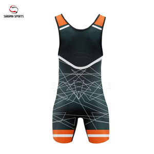 Nouveaux justaucorps de lutte personnalisés pour hommes, vêtements de sport, équipement d'entraînement de gym, matière Spandex, services OEM disponibles pour BJJ et MMA - Product Image 3