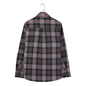 Chemise en flanelle à carreaux classique pour homme, 100% coton, manches longues et tissu doux, pour un usage décontracté ou professionnel - Product Image 4