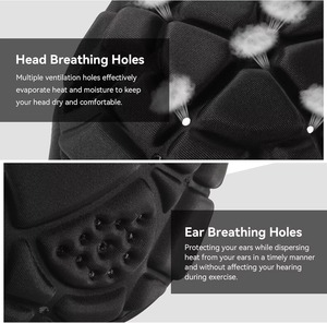 Casco Protector de Fútbol Americano para Jóvenes 7v7, Casco de Protección para la Cabeza, Casco Deportivo de Fútbol Americano, Casco de Protección de Cabeza con Carcasa Suave - Product Image 2