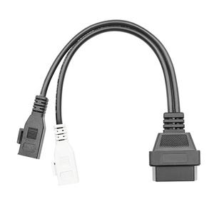 Confiable y económico OBD 2 pines a OBD Cable adaptador de 16 pines Arnés de cableado de conductores de cobre para automóviles Audi antiguos - Product Image 2