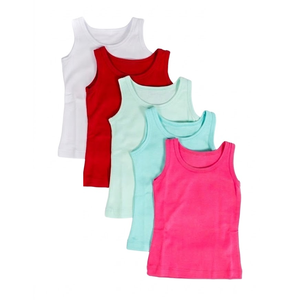 Summer <b>Boys</b> Vest Girls Tank Tops Knitted Spandex Cotton Casual Style Plain Blank Kids Infants Tank Tops Breathable for Children - Product Image 6