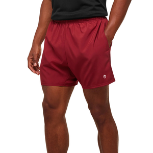 Pantalones Cortos Deportivos para Hombre, Corte Ajustado de 5 Pulgadas, Ligeros, para Entrenamiento, Gimnasio, Running, Color Borgoña - Product Image 3