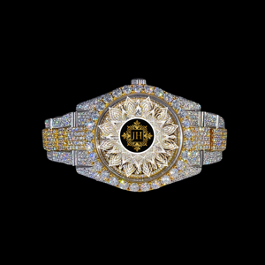 Reloj de Moissanita y Diamantes para Hombre, Estilo Hip Hop, de Lujo, con Estructura Resistente, Disponible al Mejor Precio, Gran Venta 2026 - Product Image 4