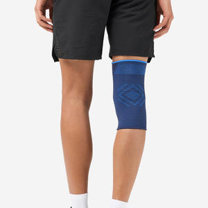 อุปกรณ์พยุงเข่าขวาและซ้ายพร้อมแผ่นเสริมด้านข้างสำหรับวอลเลย์บอล บาสเกตบอล-ป้องกันการระบายอากาศได้ดี วัสดุหนา ปิดด้วยเชือกผูก - Product Image 6