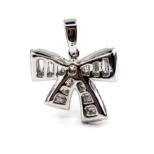 เครื่องประดับแฟชั่นและเสน่ห์ของผีเสื้อบาแกตต์ทรงผีเสื้อสีทองแท้สีทอง18K จากโรงงานจีน - Product Image 3