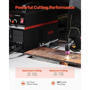 Máquina de Soldadura y Corte por Plasma 3 en 1 CT-520GD TIG/MMA, Arco Piloto Sin Contacto de 30A y Cortador de Plasma de 200A - Product Image 3