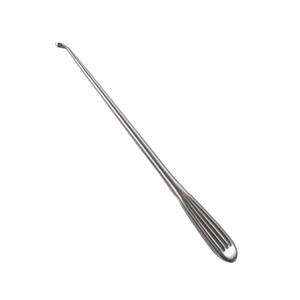Rectus Flat Back Spinal Fusion Curette 11'' Straight Size #1 Cup Brun Handle Manual Medical Grade <b>Instrument</b> CE By Grip Surgical - Product Image 4