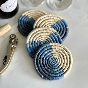 Unique Design Rattan Coaster Jute Coaster Rope Coaster Place Mats Woven Rattan Coaster Mats At very reasonable Price - Product Image 4