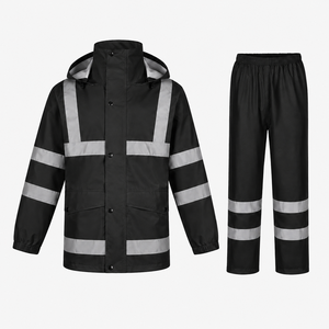 Customise Outdoor Class 2 <b>Waterproof</b> Polyester <b>Work</b> Safety Jacket Reflective Jacket for Men Long Sleeve High Visibility Workwear - Product Image 1