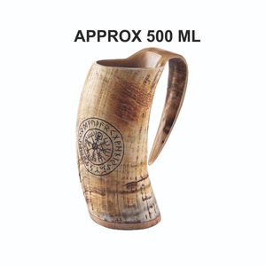 Taza de cuerno hecha a mano más vendida con superficie brillante para fiestas y eventos, para exportación desde India - Product Image 2