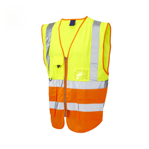 <b>Construction</b> Uniform <b>Work</b> Reflective Clothing High Visibility Reflective Safety Vest <b>Jacket</b> Industrial Security Vest With Logo - Product Image 6