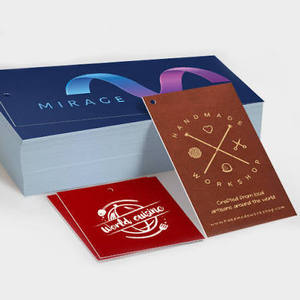 Etiquetas de Papel Ecológicas Personalizadas y Económicas para Ropa, Bolsas y Zapatos, con Impresión de Logotipo y Nombre - Product Image 5