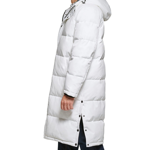 Nouvelle arrivée : veste d'hiver personnalisée pour homme, légère, longue, matelassée, avec capuche, en duvet de canard, manteau d'hiver - Product Image 2