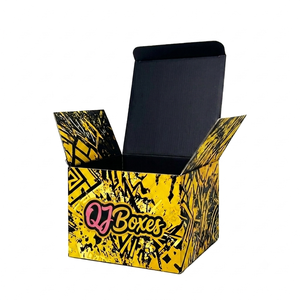 High-End Custom Graffiti Print <b>Hat</b> Box Corrugated Paperboard Personalized Logo Cardboard <b>Boxes</b> Matt Lamination Embossing <b>Boxes</b> - Product Image 3