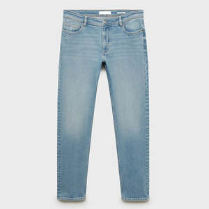 Pantalones Vaqueros Casuales para Hombre, Estilo Moderno y Duradero, Tejido Transpirable y Ligero, Cómodos para Largas Jornadas de Trabajo - Product Image 1