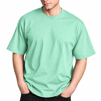 Kaos Pria 100% Katun Polos Produsen Bangladesh Cepat Kering Kasual O-Neck Lengan Pendek Grosir