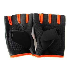 Gants d'entraînement pour hommes Comfort Geo Brothers en vinyle léger et respirant avec protection complète de la paume et fermeture à boucle pour la musculation - Product Image 2