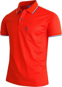 เสื้อโปโลลำลองผู้ชาย ผ้าคุณภาพพรีเมียม สั่งซื้อจำนวนมาก เสื้อโปโลสำหรับทุกเพศ เสื้อโปโลแบบกำหนดเองสำหรับชุดยูนิฟอร์ม - Product Image 3
