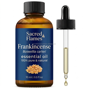 Aceite Esencial de Incienso Puro y Natural de Primera Calidad Sacred Flames, Boswellia Carteri, Grado Terapéutico, Aceite Corporal, Exportador, 10 ml - Product Image 4