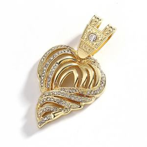 Collar con Colgante de Diamante Moissanite de Alta Calidad, Joyería de Plata de Ley 925 para Hombre y Mujer a Precio de Mayoreo - Product Image 6