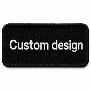 Attitude Da Embroidered Patch Iron-On Nonwoven Felt Badge for Clothing <b>Hats</b> <b>Bags</b> - Product Image 3
