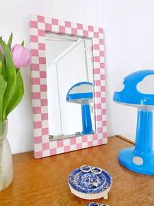 Elegant Designer Resin <b>Mirror</b> Frame with Vintage Finish for Home and Bedroom Decoration - Product Image 4