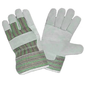 Guantes de Trabajo de Cuero Vacuno de Primera Calidad, Reforzados con Forro Polar, Certificación CE de Seguridad Industrial, Protección Anticorte para Manos y Brazos - Product Image 2
