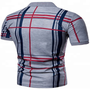 Camisas de Hombre Tejidas Antiarrugas de Poliéster de Alta Calidad, Elegancia Casual, Atractivo de Moda Contemporánea, Ropa en Contenedor - Product Image 3