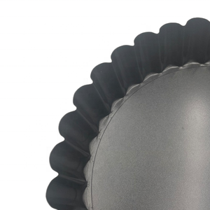 Molde para tarta redondo (27cm) de base suelta extraíble antiadherente de alta calidad, molde para tarta Quiche Pizza, herramientas para hornear y repostería - Product Image 5