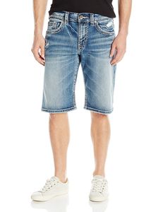 Shorts en jean droits pour homme, imprimés numériquement sur mesure, en polyester/coton, respirants, écologiques, noirs, pour l'hiver, le printemps et l'été - Product Image 4