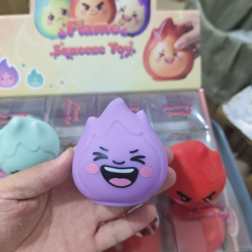 Wholesale New Popular Small Flame Dragon Fruit Squeezing Toy with ...