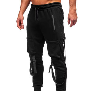 Pantalon cargo et pantalon homme Solid Trader Urban Fashion, coupe slim moderne, matière douce au toucher, poches utilitaires polyvalentes, longue durée de vie. - Product Image 1