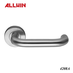 Modern Design Stainless Steel Hollow Lever Door <b>Handle</b> for Hotels Villas Apartments - Product Image 4