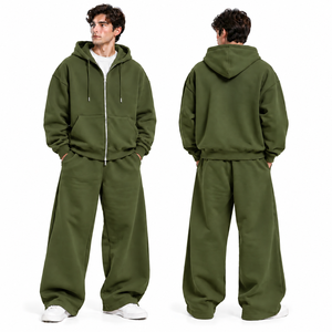 Ensemble de survêtement unisexe en coton 100% de qualité supérieure, sweat-shirt et pantalon de jogging personnalisés, survêtement et tenue de jogging pour homme de haute qualité - Product Image 6