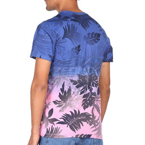 T-shirt pour homme en coton 100% de haute qualité, imprimé, taille personnalisée, séchage rapide, respirant, service OEM, sublimation, faible MOQ - Product Image 3