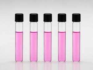 Tubos de Ensayo de Vidrio CISCO de 3 ml de Capacidad, Color Rosa, para Almacenamiento de Muestras Líquidas, Uso Científico y Educativo - Product Image 3