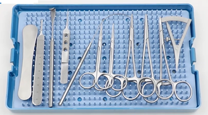 Kit d'instruments chirurgicaux manuels en acier inoxydable de classe I certifiés CE pour implants dentaires de haute qualité - Product Image 3