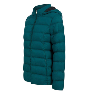 Professional Wholesale Rate Winter Puffer <b>Jacket</b> Women's Clothing Customized Sized Hooded Soft Breathable Quick Dry Front Logo - Product Image 2