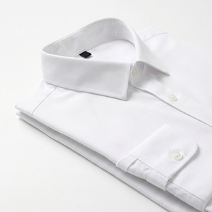 Camisas de Vestir Blancas para Hombre al por Mayor, Cuello Mao, Primavera, Alta Calidad, Manga Larga, 100% Algodón Popelina, Antiarrugas - Product Image 3