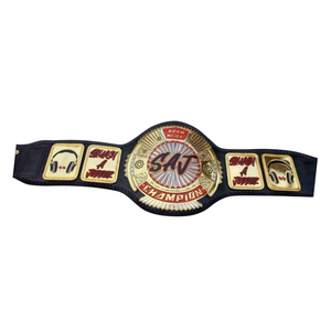 Cinturón de Campeonato Personalizado SAJ Open Weight, Cinturón de Lucha Libre de Alta Calidad para Coleccionistas, Diseño Exclusivo, Artículos Deportivos de Colección - Product Image 6
