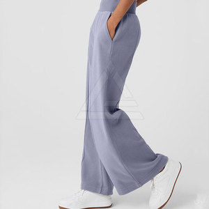 Pantalon évasé pour femme en matière légère et respirante, coupe décontractée, idéal pour le quotidien, les tenues décontractées et un usage confortable - Product Image 5