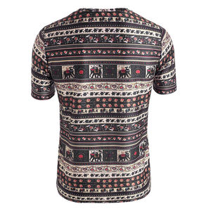 Camiseta de sublimación para hombre, 100% algodón, impermeable, de secado rápido, estilo moderno, corte holgado, nueva tendencia. - Product Image 3