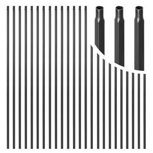 Set da 31 Pezzi di Balaustre e Perni per Ringhiera in Acciaio al Carbonio da 44 Pollici, Resistenti alla Corrosione, per Interni - Product Image 1